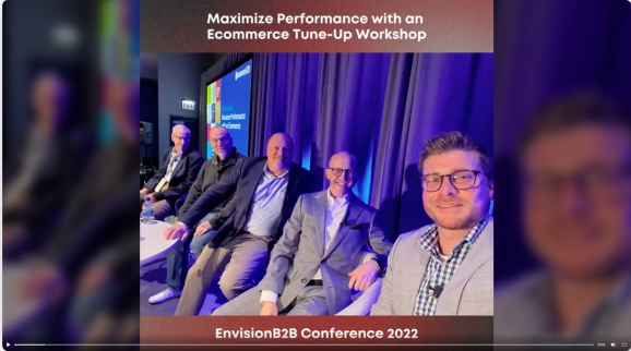Mike Mayer at the EnvisionB2B Conference 2022.